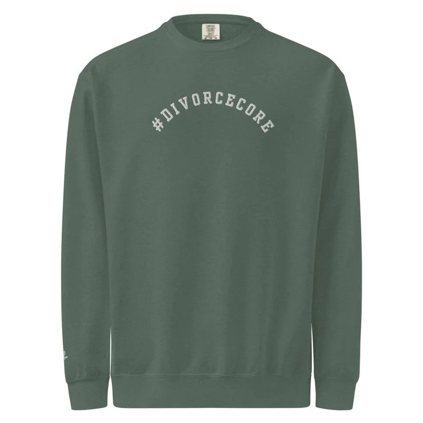 #Divorcecore Unisex sweatshirt