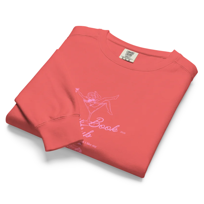 Filthy Book Club | Comfort Colors Sweatshirt - Watermelon